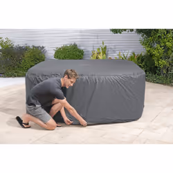 Bestway Lay-Z-Spa Couverture thermique EnergySense pour spa carré 2,01 m x 2,01 m x 80 cm - Vue supplémentaire 7