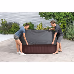 Bestway Lay-Z-Spa Couverture thermique EnergySense pour spa carré 2,01 m x 2,01 m x 80 cm - Vue supplémentaire 8