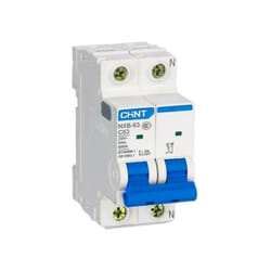 Chint - Disjoncteur nxb-63s/c20 1p+n 20a 4,5ka courbe c - 296750