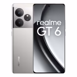 realme GT 6, 17,2 cm (6.78"), 8 Go, 256 Go, 50 MP, Android 14, Argent