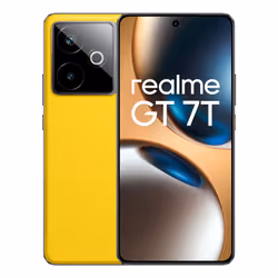 realme GT 7T, 17,3 cm (6.8"), 12 Go, 256 Go, 50 MP, Android 15, Jaune