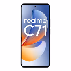 realme C71, 16,9 cm (6.67"), Unisoc, 8 Go, 256 Go, Blanc