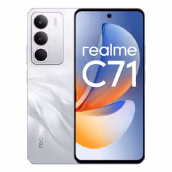 realme C71 16,9 cm (6.67") 8 Go 256 Go 6000 mAh Blanc