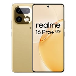 realme 16 Pro+ 17,3 cm (6.8") 5G USB Type-C 8 Go 256 Go 7000 mAh Or