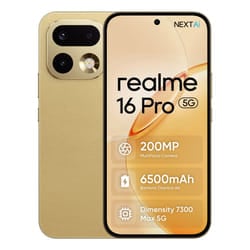 realme 16 Pro 17,3 cm (6.8") Double SIM 5G 8 Go 256 Go 6500 mAh Or