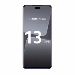 Xiaomi 13 Lite, 16,6 cm (6.55"), 8 Go, 128 Go, 50 MP, Android 12, Noir