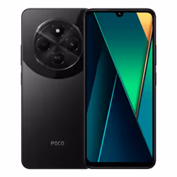 Xiaomi Poco C75, 17,5 cm (6.88"), 1640 x 720 pixels, 6 Go, 128 Go, 50 MP, Noir
