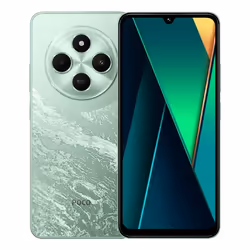POCO C75, 17,5 cm (6.88"), 1640 x 720 pixels, 6 Go, 128 Go, 50 MP, Vert