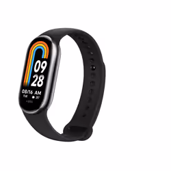 Xiaomi Smart Band 8, Tracker d’activité au poignet/à clipser, 4,11 cm (1.62"), AMOLED, Noir, Graphite