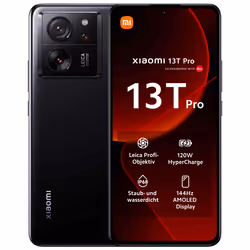 Xiaomi 13T Pro, 16,9 cm (6.67"), 16 Go, 1,02 To, 50 MP, Android 13, Noir