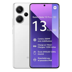 Xiaomi Redmi Note 13 Pro+ 8 Go 256 Go Blanc