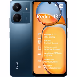 Xiaomi Redmi 13C 4Go 128Go Bleu