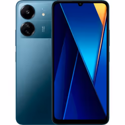 POCO C65, 17,1 cm (6.74"), 1600 x 720 pixels, 6 Go, 128 Go, 50 MP, Bleu