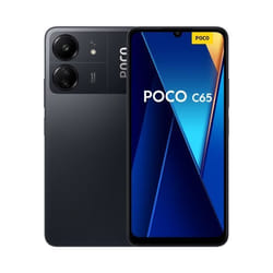 POCO C65 6Go 128Go Noir MediaTek Helio G85 6.74 Dot Drop Display 90Hz Batterie 5000mAh 18W Caméra 50MP