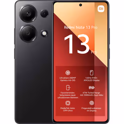 Xiaomi Redmi Note 13 Pro, 16,9 cm (6.67"), 8 Go, 256 Go, 200 MP, Android 13, Noir