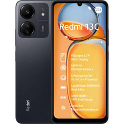 Xiaomi Redmi 13C 4Go 128Go Noir