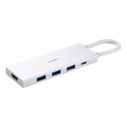 Xiaomi XMDS05YM, USB 3.2 Gen 1 (3.1 Gen 1) Type-A + Type-C, USB Type-C, Blanc, USB, 112,5 mm, 39 mm