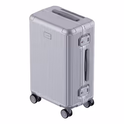 Xiaomi Aluminum Frame Luggage, Valise, Casque à coque dure, Argent, 4 roue(s), Roulette, Serrure à clé avec fonction TSA