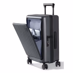 Xiaomi Front Pocket Carry-on Luggage, Valise, Casque à coque dure, Noir, 4 roue(s), Roulette, 38 L
