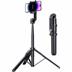 Perche Selfie - UGREEN - 3 en 1 - Trépied Extensible - Bluetooth V5.0 - Télécommande Amovible