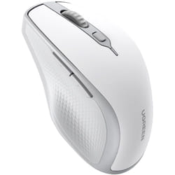 Ugreen - Souris d'ordinateur ergonomique sans fil MU101 Bluetooth 2,4 GHz, blanche