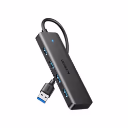 Ugreen USB 3.0 4-PORT HUB USB-A TO 4XUSB, Station d'accueil, USB 3.2 Gen 1 (3.1 Gen 1) Type-A