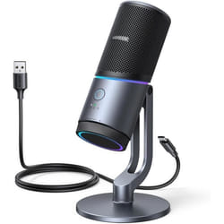 Microphone Gaming USB - UGREEN - 96KHz 24bit - Réduction de Bruit ENC - Touche Muette - Compatible PS5