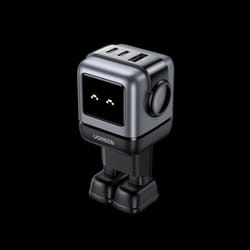 Chargeur - Ugreen - Nexode RG - 65W - 3 ports - Charge rapide LED affichage