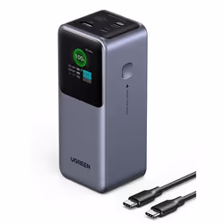 Batterie externe - Ugreen - 20000mAh - 130W - USB-C - Gris anodisé