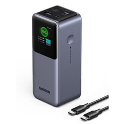 Batterie externe - Ugreen - 20000mAh - 130W - USB-C - Gris anodisé