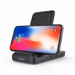 HYPER HyperDrive 7.5W Smartphone Noir Recharge sans fil Intérieure