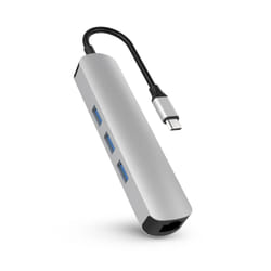 HyperDrive HD233A USB 3.2 Gen 1 (3.1 Gen 1) Type-C Noir, Argent