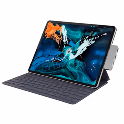 HYPER Drive HD 319E, USB 3.2 Gen 2 (3.1 Gen 2) Type-C, Argent, 3,5mm, USB 2.0, USB 3.2 Gen 1 (3.1 Gen 1) Type-A, USB 3.2 Gen  ...