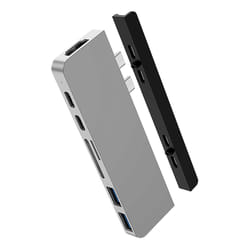HYPER HD28C USB 3.2 Gen 1 (3.1 Gen 1) Type-C Argent