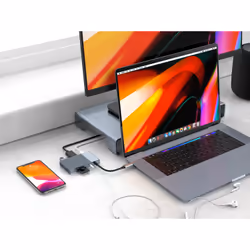HyperDrive HD-G206 station d'accueil USB 3.2 Gen 2 (3.1 Gen 2) Type-C Aluminium