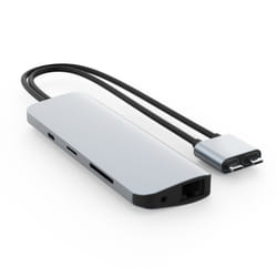 HYPER HD392-SILVER station d'accueil USB 3.2 Gen 1 (3.1 Gen 1) Type-C Argent