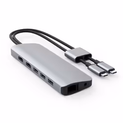 HYPER HD392-SILVER station d'accueil USB 3.2 Gen 1 (3.1 Gen 1) Type-C Argent