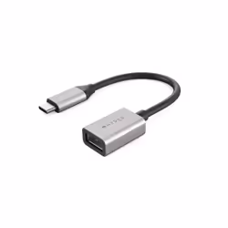 HYPER HD425D-GL, 0,0176 m, USB C, USB A, USB 3.2 Gen 2 (3.1 Gen 2), Noir, Argent