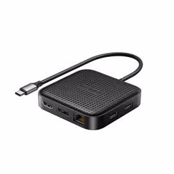HYPER HD583-GL station d'accueil USB 3.2 Gen 1 (3.1 Gen 1) Type-C Noir - Vue supplémentaire 4