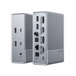 Targus HDG215-EUZ hub & concentrateur USB 3.2 Gen 2 (3.1 Gen 2) Type-C Argent - Vue supplémentaire 4