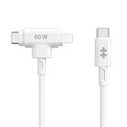 Targus HyperJuice câble USB USB 2.0 1,5 m USB C USB C/Lightning Blanc