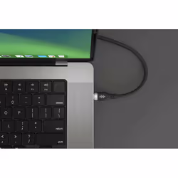 HYPER HJ4001BKGL câble USB 1 m USB 2.0 USB C Noir - Vue supplémentaire 5