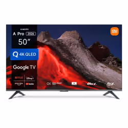 Xiaomi - tv qled a Pro 50 125 cm 4K uhd 2026 Gris anthracite
