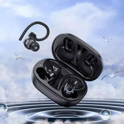 Écouteurs Bluetooth - Hoco - EQ8 - Autonomie 7h - Étui de chargement 500mAh - Résistant à la transpiration