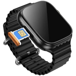 Hoco Montre connectée 196 TFT 4G avec fonction dappel DYD01 Noir