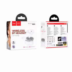Hoco EQ24 Écouteurs Bluetooth Blanc - Vue supplémentaire 2