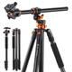 90-230 cm Trépied Appareil Photo Trépied Photo Portable avec Axe Universel et Monopode Trépied Caméra Prise de Vue Multi-angle