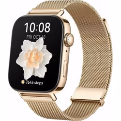 Montre bluetooth - montre connectee - montre intelligente Huawei - 55020CYJ - Watch Fit 3 Elegant Gold ()
