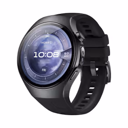 Huawei WATCH 5 3,51 cm (1.38") 46 mm Numérique 466 x 466 pixels Écran tactile Noir GPS (satellite)