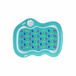 Bestway Chaise Longue gonflable MATELAS - 2 personnes, Bleu, Multicolore, Matelas flottant, Vinyl, 160 kg, 1740 mm, 2060 mm